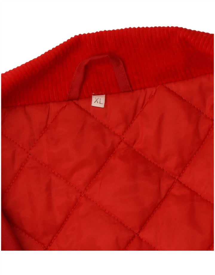 Vintage Ανδρικό Πανωφόρι UK 42 XL Κόκκινο