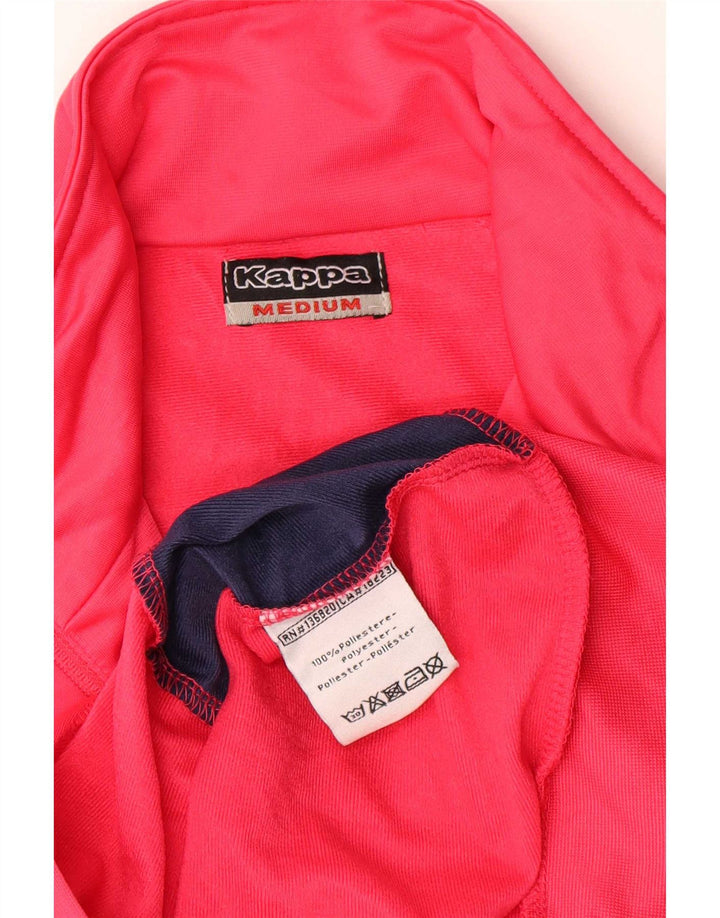 Kappa Γυναικεία φόρμα Top Jacket UK 12 Medium Red Colourblock Polyester