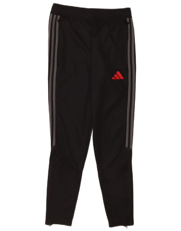 Adidas Mens Aeroready Tracksuit Trousers Small Black Polyester