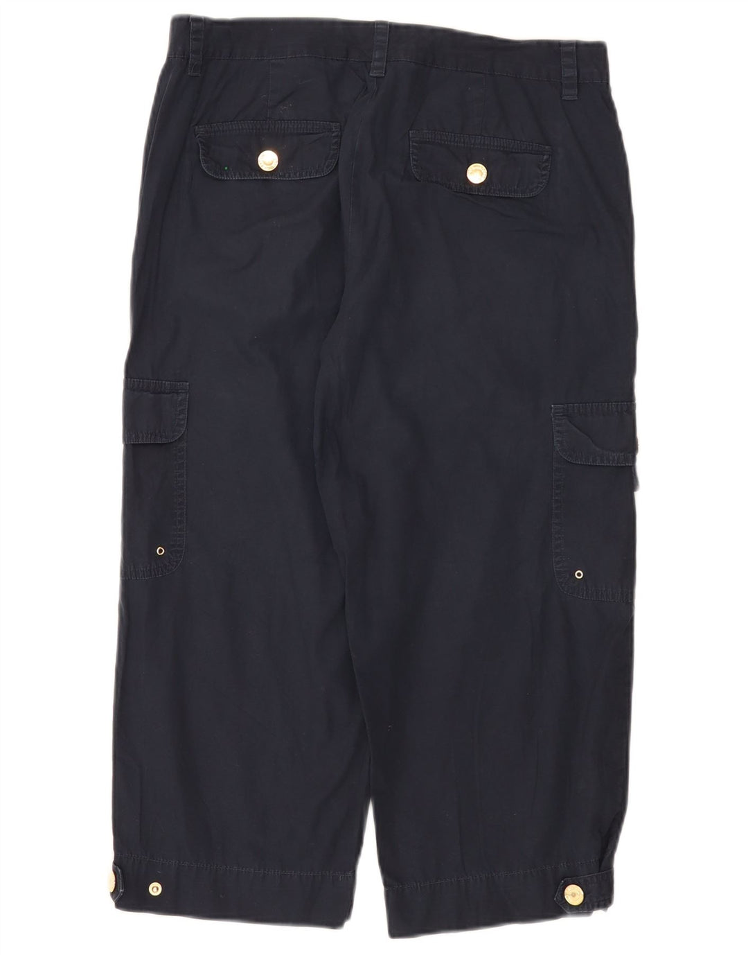Chaps Γυναικείο ίσιο παντελόνι Capri Cargo US 8 Medium W32 L21 Navy Blue