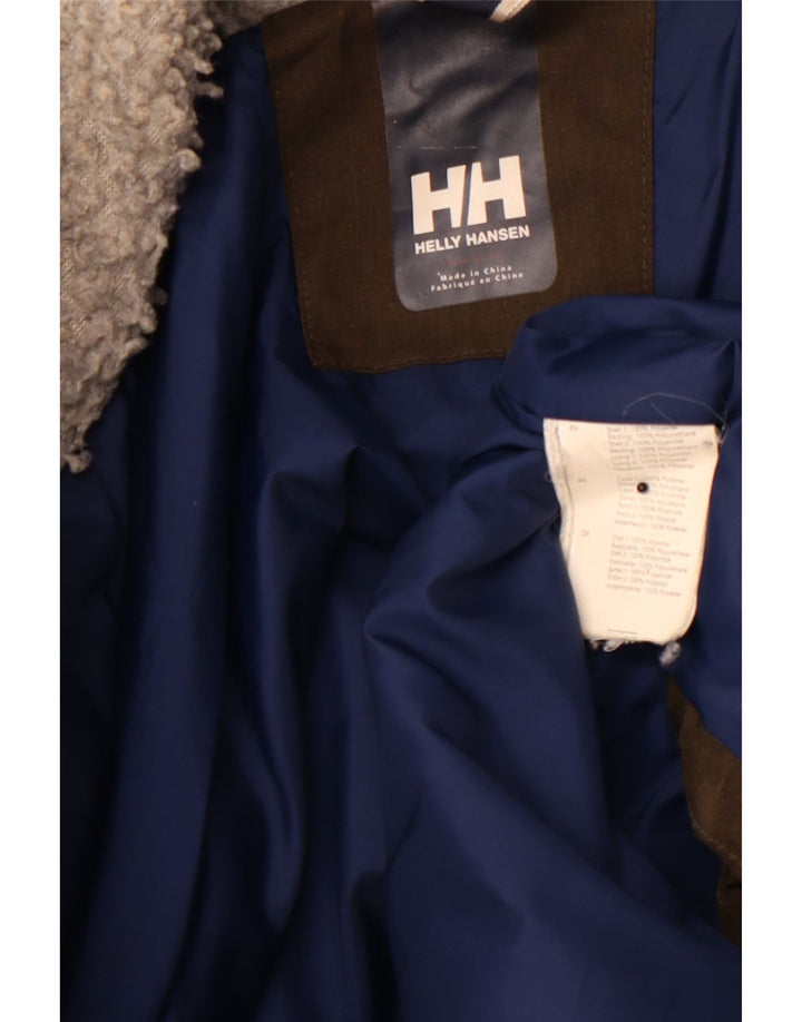 HELLY HANSEN Ανδρικό μπουφάν με κουκούλα Utility UK 42 XL καφέ πολυεστέρας