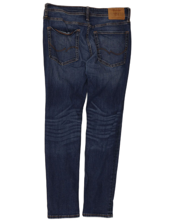 Jack & Jones Ανδρικό Liam Skinny Jeans W32 L30 Μπλε βαμβακερό