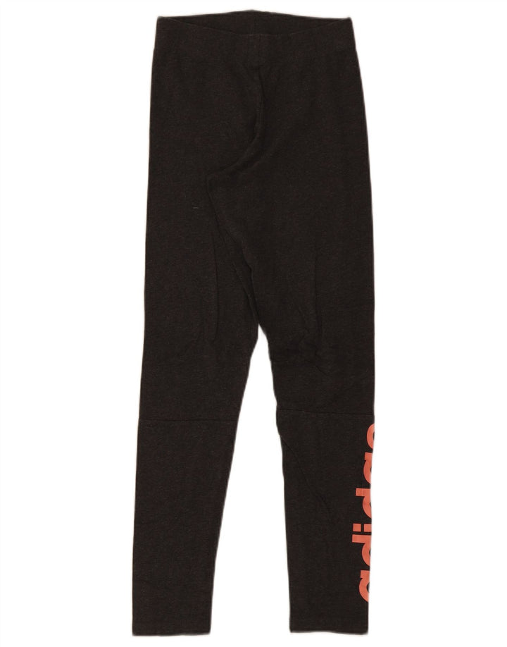 Γυναικεία γραφικά κολάν Adidas UK 4 XS Γκρι