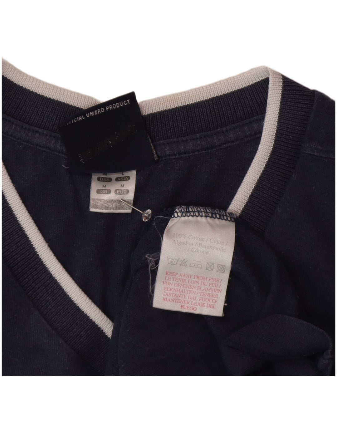 Ανδρικό γιλέκο Umbro, μεσαίο, μπλε βαμβακερό