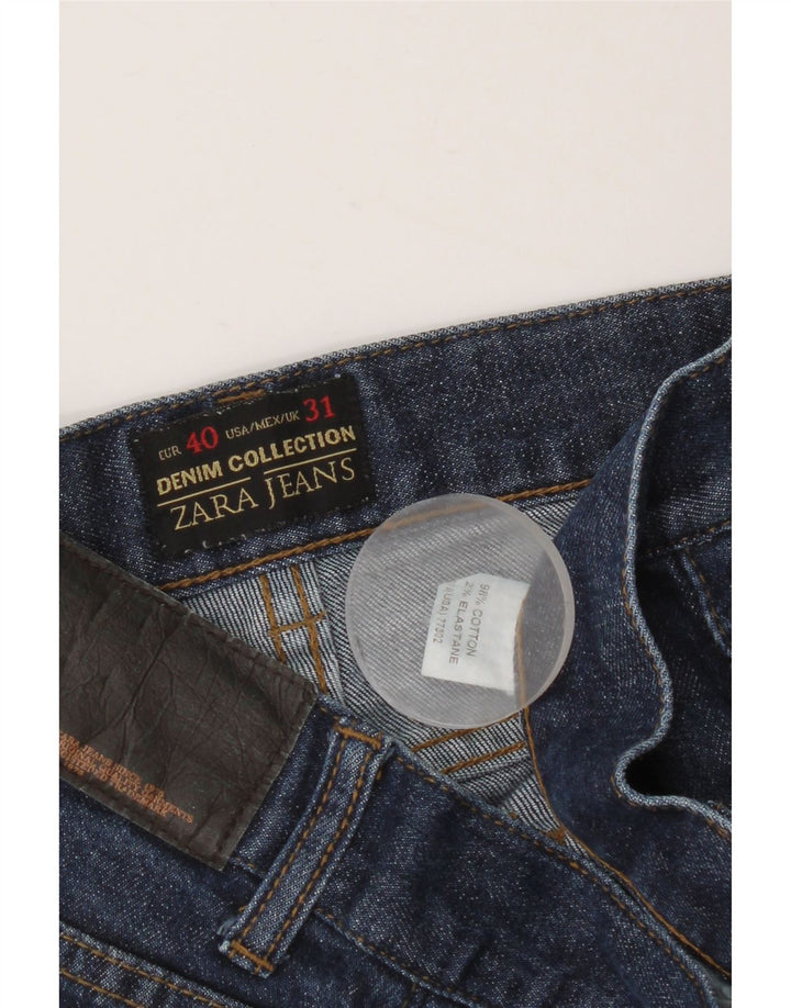Ανδρικό τζιν ZARA Slim EU 40 Medium W31 L26 Μπλε βαμβακερό