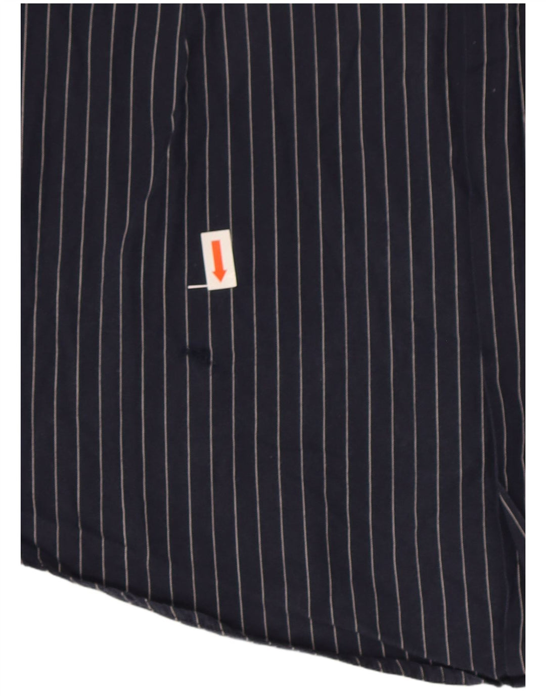 Ανδρικό πουκάμισο Dolce & Gabbana 40 15 3/4 Medium Navy Blue Pinstripe