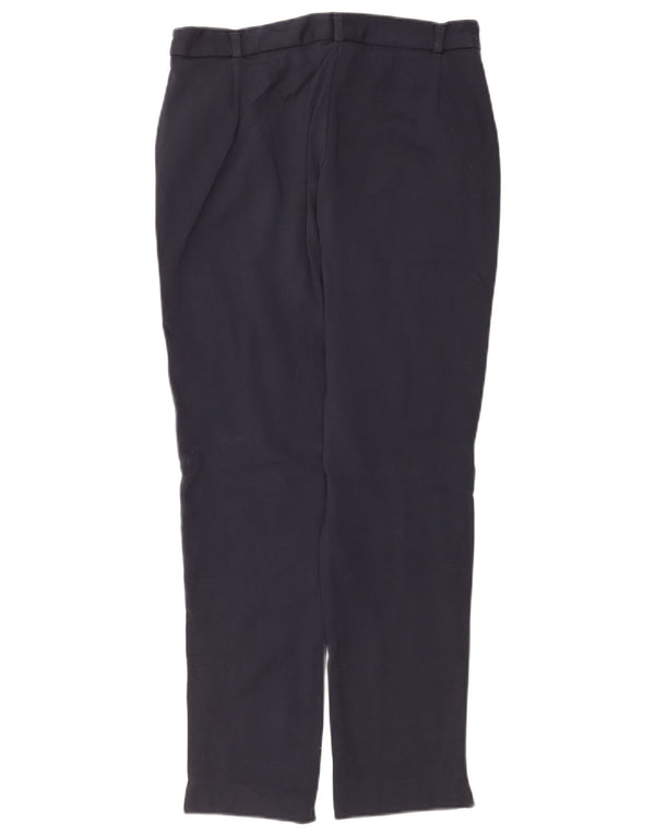 Γυναικεία Casual Παντελόνια Marks & Spencer UK 12 Medium W30 L28 Navy Blue