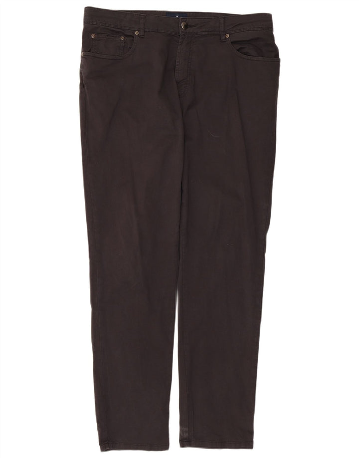 Ανδρικό παντελόνι Hackett Slim Casual W36 L31 Καφέ βαμβακερό