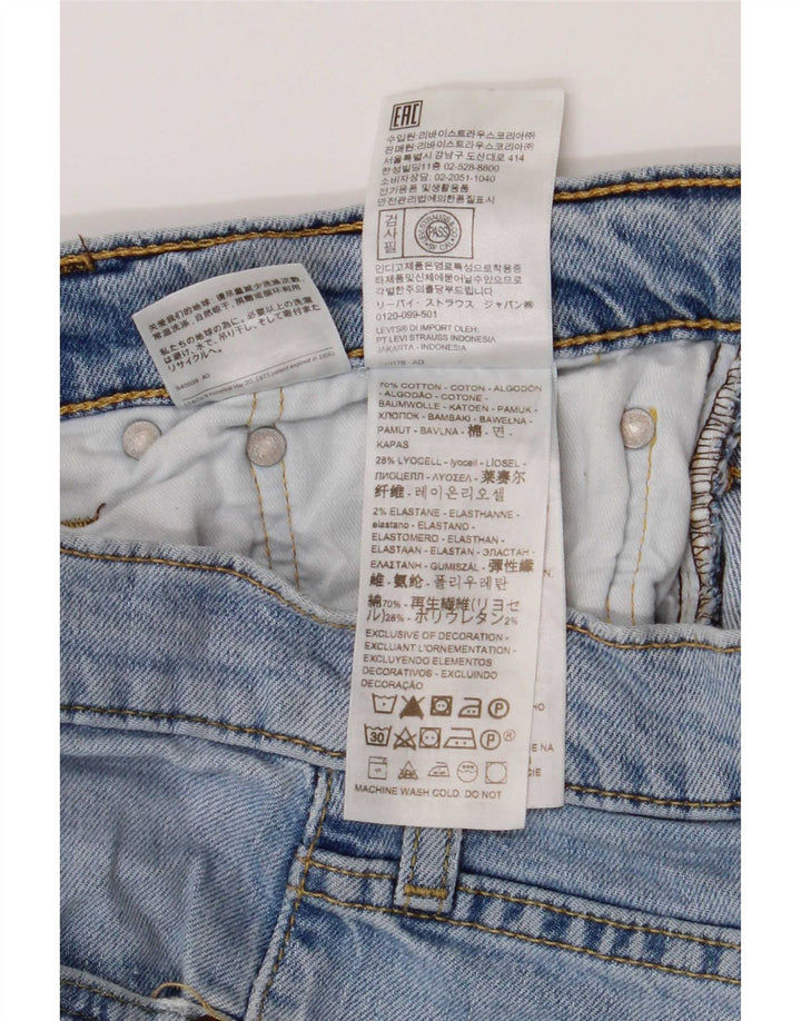Levi's Mens 511 Slim Jeans W31 L30 Blue Cotton