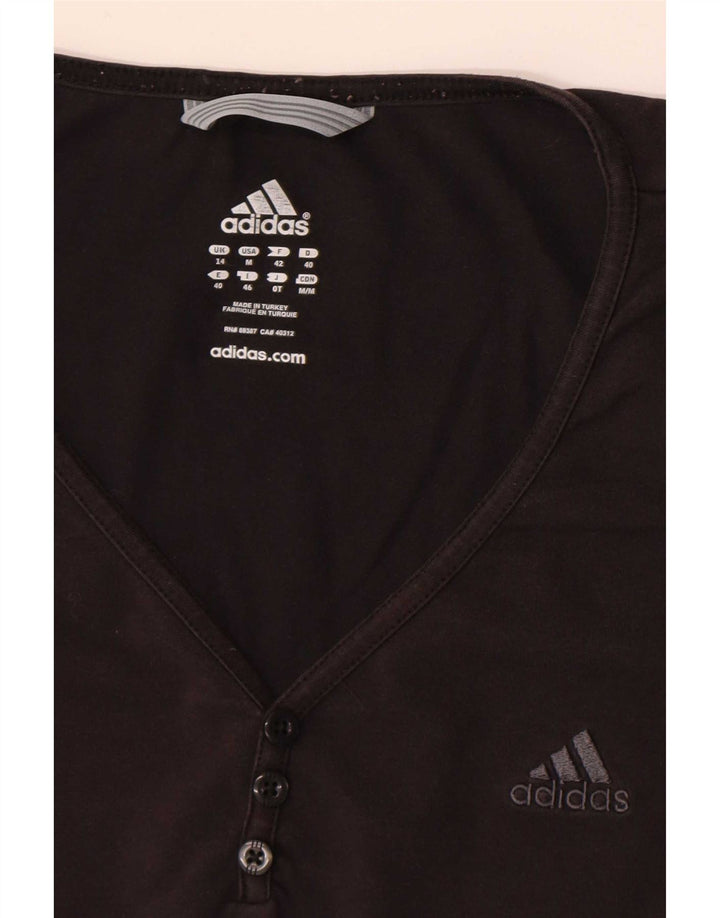 Γυναικείο T-Shirt Adidas Top UK 14 Medium Black