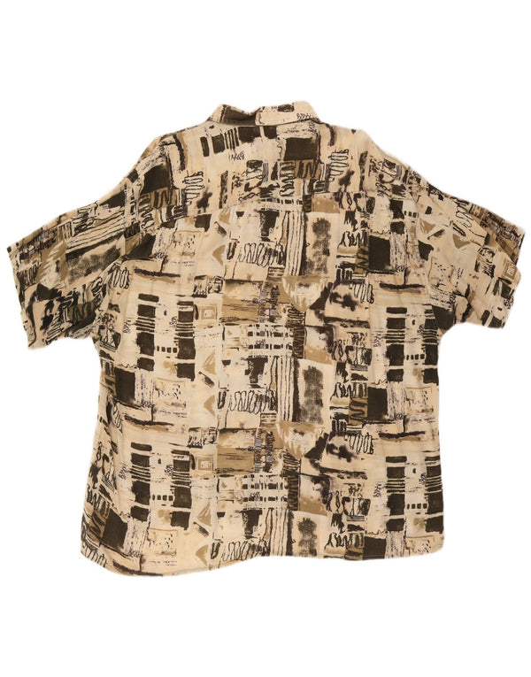 Mc Panthon Ανδρικό πουκάμισο Abstract Pattern Μέγεθος 45/46 2XL Πολύχρωμο