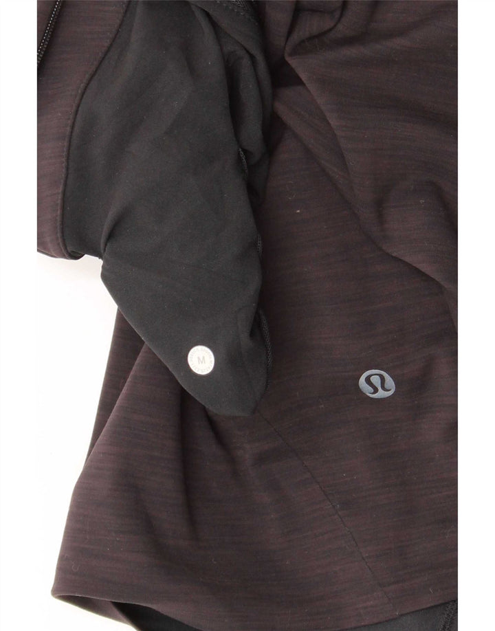 Γυναικείο αθλητικό σορτς Lululemon UK 12 Medium Black Flecked