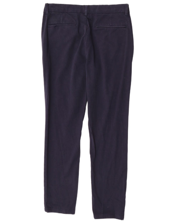 Ανδρικό παντελόνι Chino Marks & Spencer W34 L31 Navy Blue Cotton