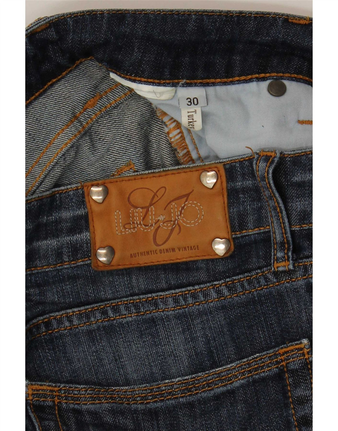 Liu Jo Γυναικείο Cropped Jeans W30 L24 Navy Blue