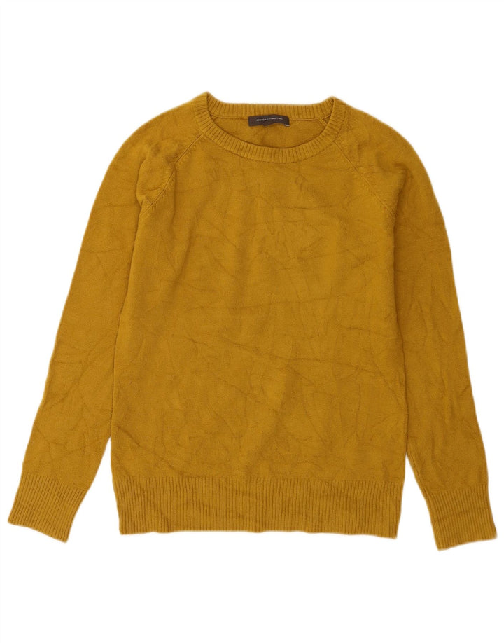Γυναικείο πουλόβερ French Connection Boat Neck Jumper UK 12 Medium Yellow