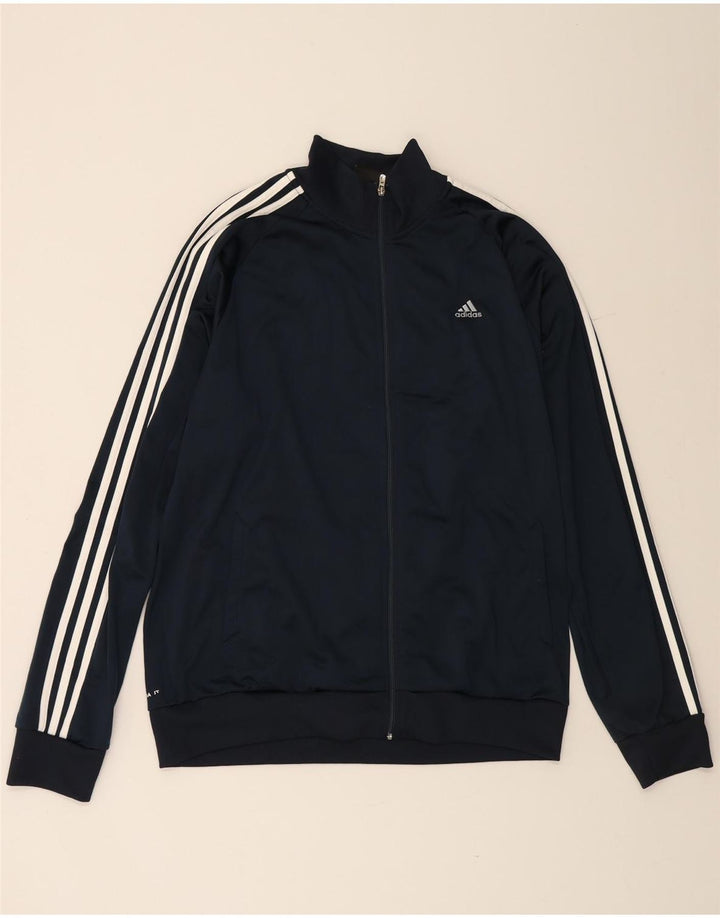 Ανδρική φόρμα ADIDAS Climalite Top Jacket XL Navy Blue Polyester