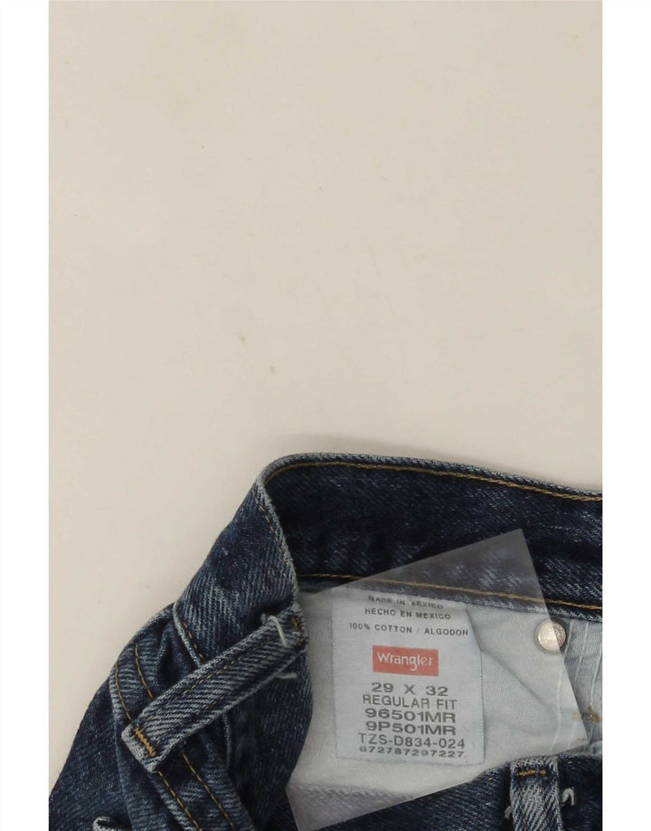 Ανδρικό τζιν ίσιο Wrangler Regular Fit W29 L32 Μπλε βαμβακερό