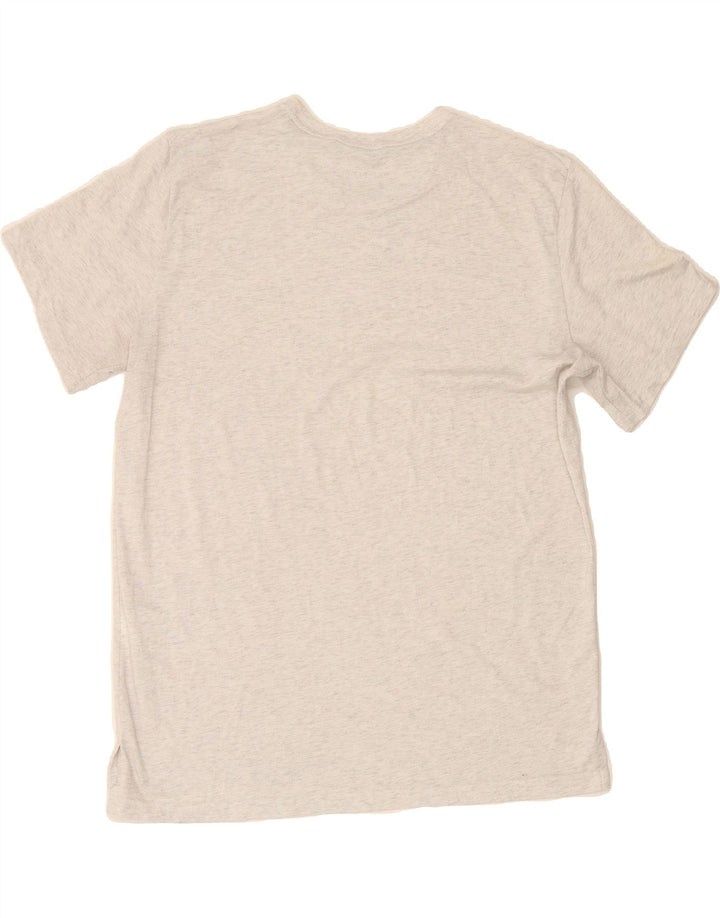 NIKE Mens Dri Fit Graphic T-Shirt Top Large Grey Polyester Vintage Nike and Second-Hand Nike from Messina Hembry 
