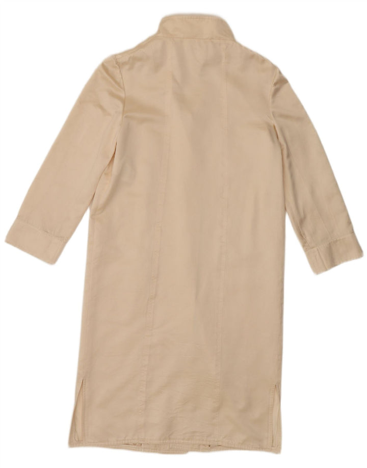 Dolce & Gabbana Γυναικείο Πανωφόρι UK 14 Medium Off White Silk