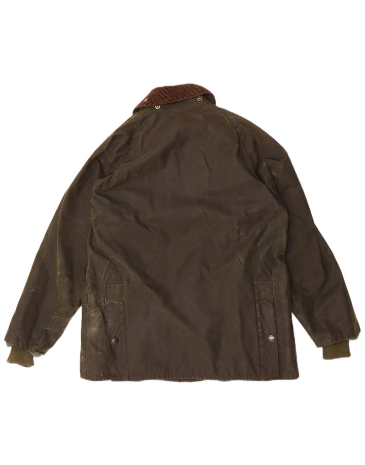 BARBOUR Ανδρικό Bedale Κερωμένο Βαμβακερό Μπουφάν UK 38 Medium Khaki