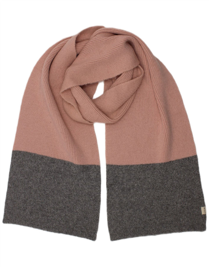 Γυναικείο πλεκτό ορθογώνιο φουλάρι Jack Wills σε ένα μέγεθος ροζ χρώματος