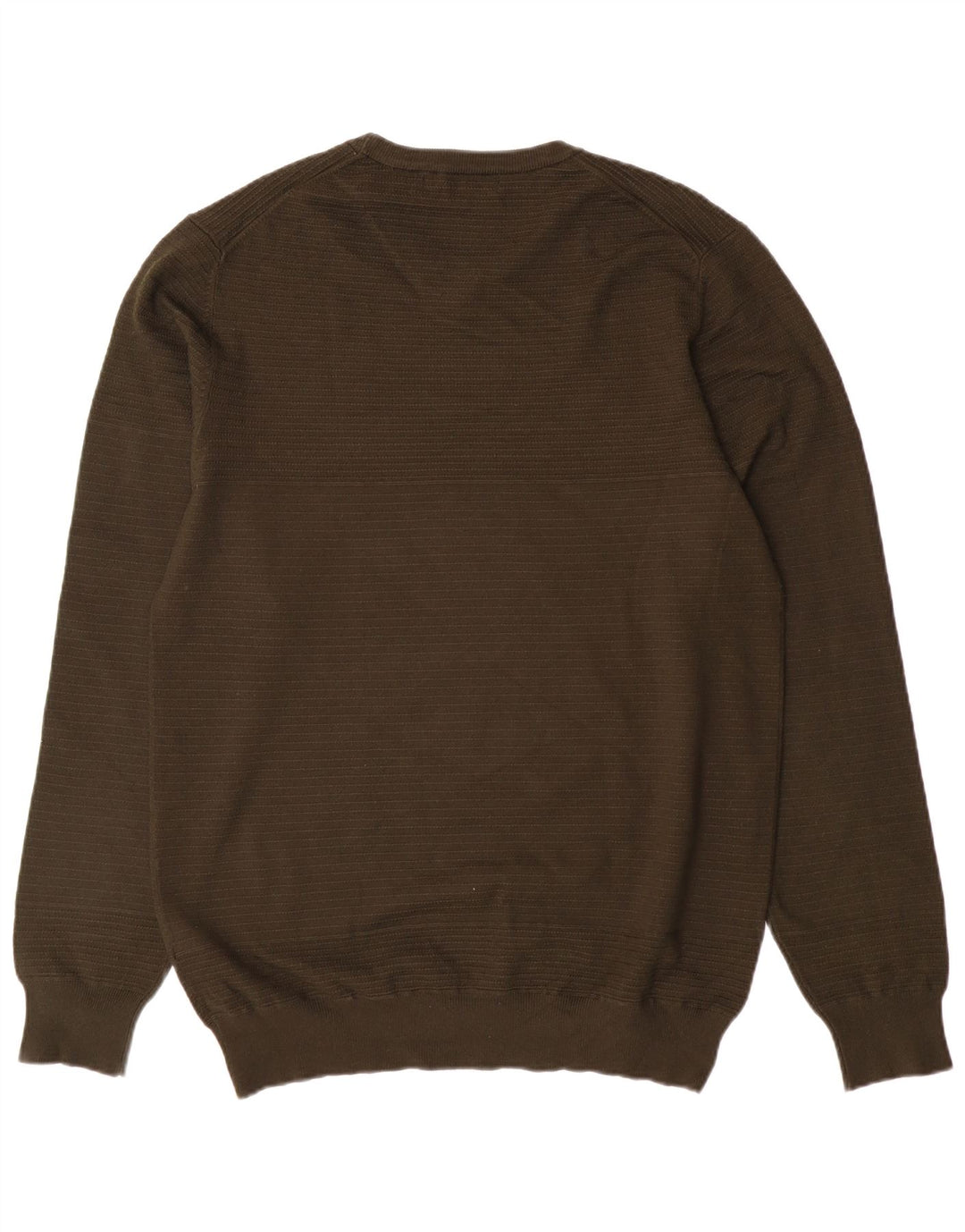 Πουλόβερ Liu Jo Mens Crew Neck Jumper 2XL Khaki Viscose