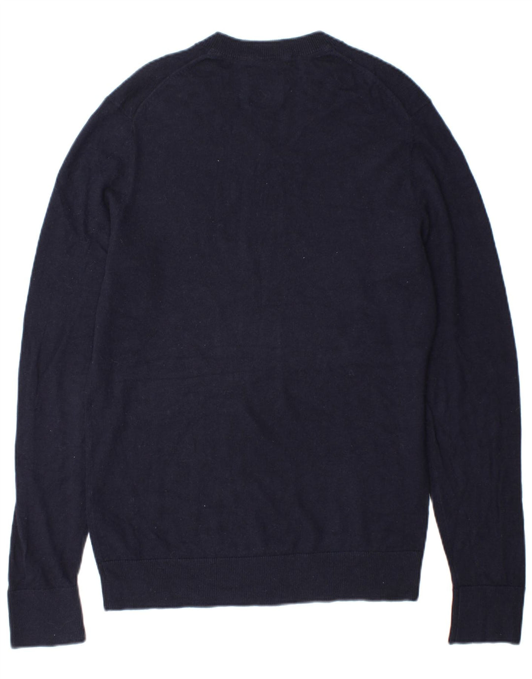 Abercrombie & Fitch Ανδρικό πουλόβερ με λαιμόκοψη με λαιμόκοψη με μεσαίο μπλε μαλλί