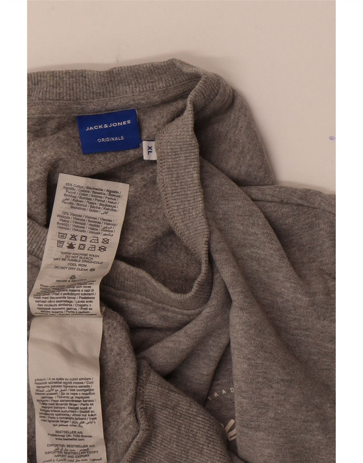Ανδρικό φούτερ Jack & Jones Jumper XL Γκρι βαμβακερό