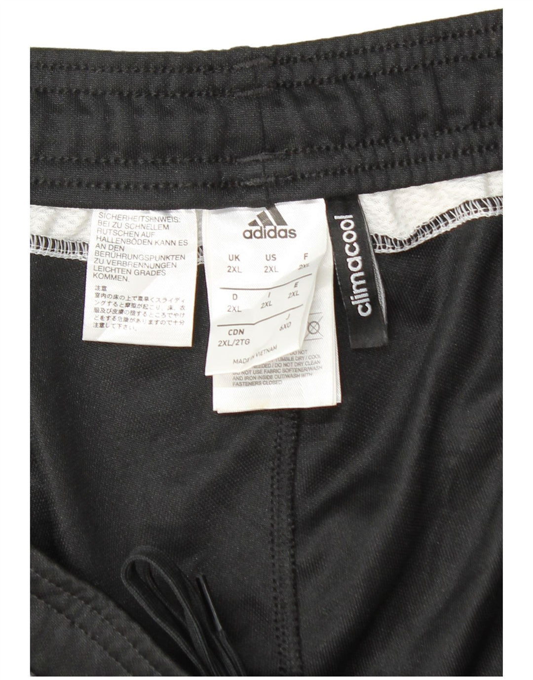 Ανδρική αθλητική φόρμα Adidas Climacool 2XL Μαύρο πολυεστέρα