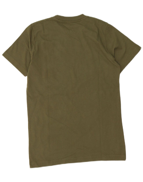 Hard Rock Cafe Ανδρικό T-Shirt γραφικό Malta Top Medium Khaki Cotton