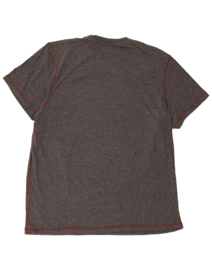 Ανδρικό γραφικό T-Shirt Wrangler Top XL Grey Polyester