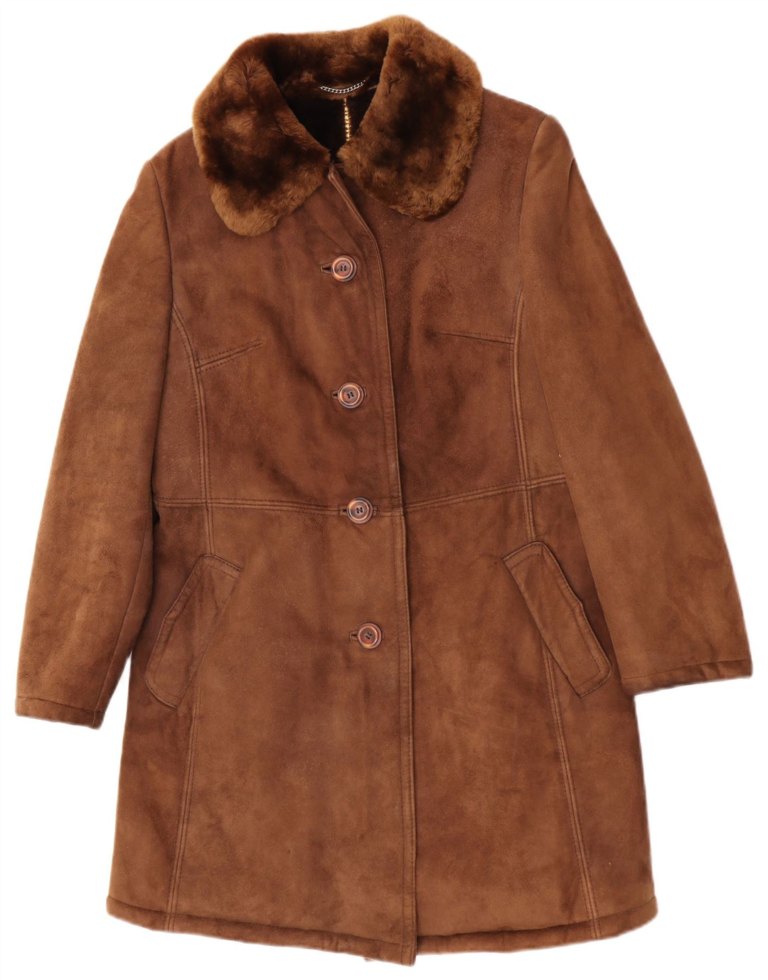 Striwa Γυναικείο Παλτό Shearling IT 42 Μεσαίο Καφέ