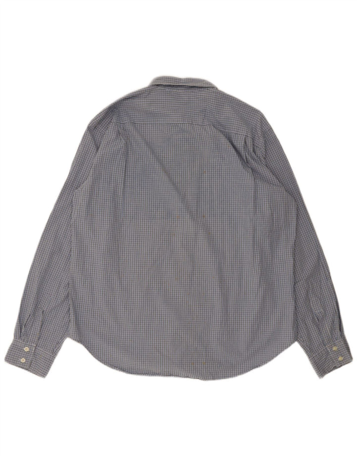 Ανδρικό πουκάμισο Gap XL Blue Check Cotton