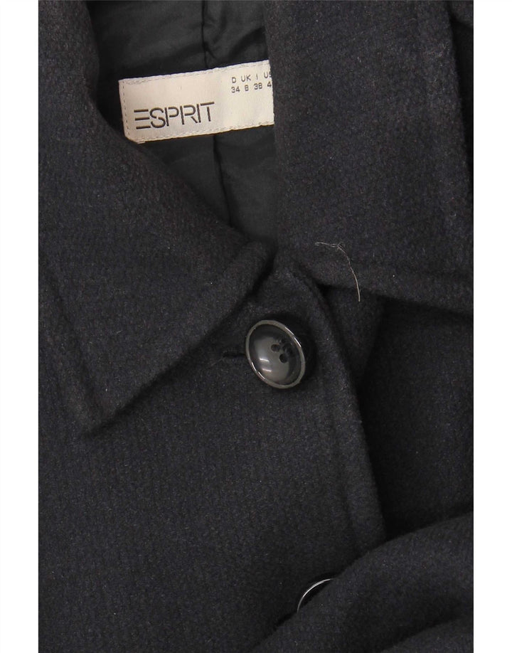 Γυναικείο παλτό Esprit UK 8 Small Navy Blue Cotton