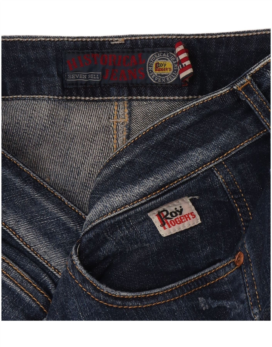 Γυναικείο τζιν ίσιο Roy Rogers W32 L34 Navy Blue