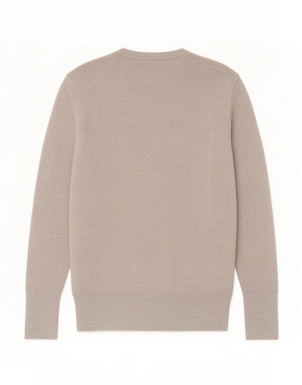 Zara Γυναικείο πουλόβερ με λαιμόκοψη UK 14 Large Grey