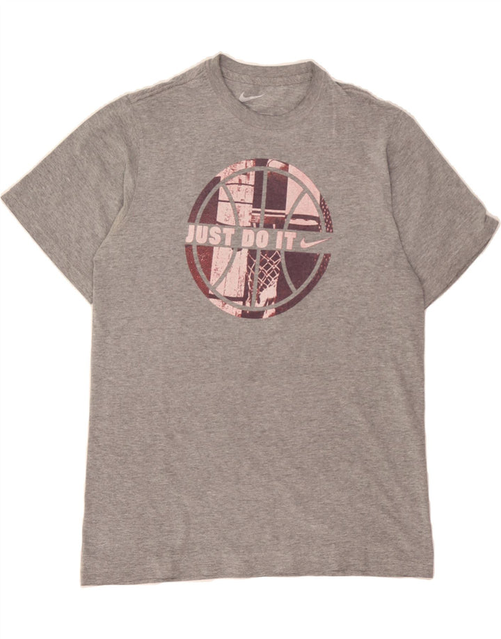 NIKE Womens Graphic T-Shirt Top UK 18 XL Grey Vintage Nike and Second-Hand Nike from Messina Hembry 