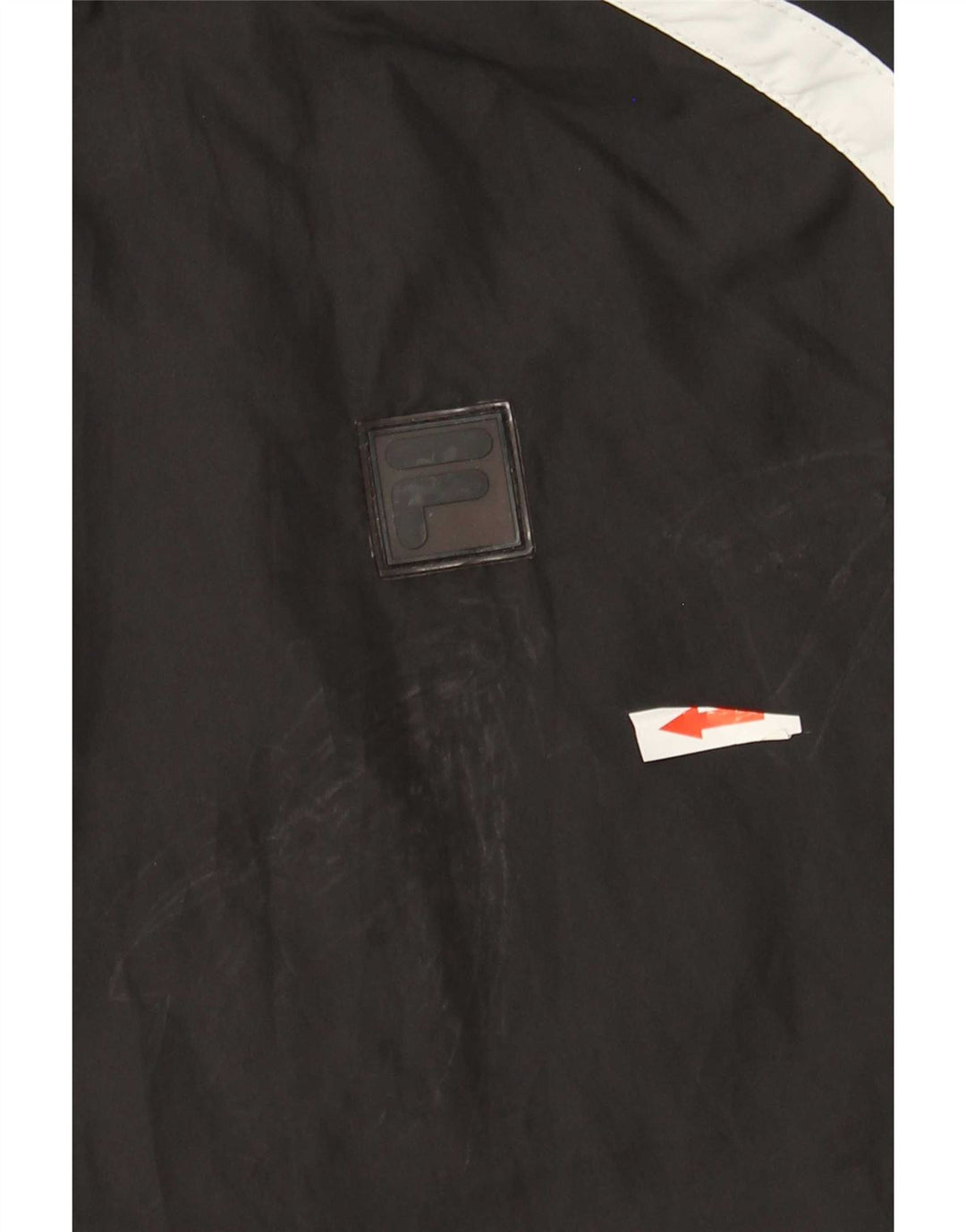 Ανδρικό μπουφάν Fila Bomber UK 40 Large Black Colourblock Polyester