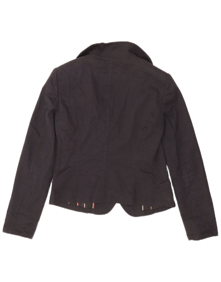 Armani Jeans Γυναικείο Σακάκι Μπλέιζερ Crop 1 Button US 10 Large Navy Blue