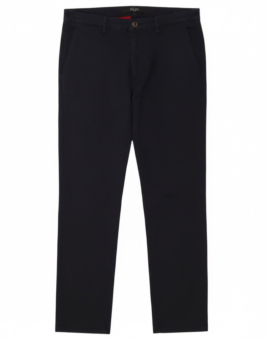 Liu Jo Mens Slim παντελόνι Chino IT 48 Medium W30 L28 Navy Blue Cotton