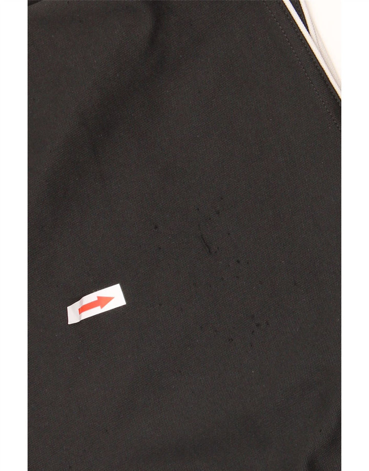 Ανδρικό αθλητικό σορτς ADIDAS Climalite από μεσαίο μαύρο πολυεστέρα