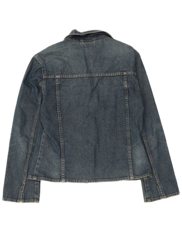 Vintage Γυναικείο Τζιν Μπουφάν EU 40/42 Medium Blue