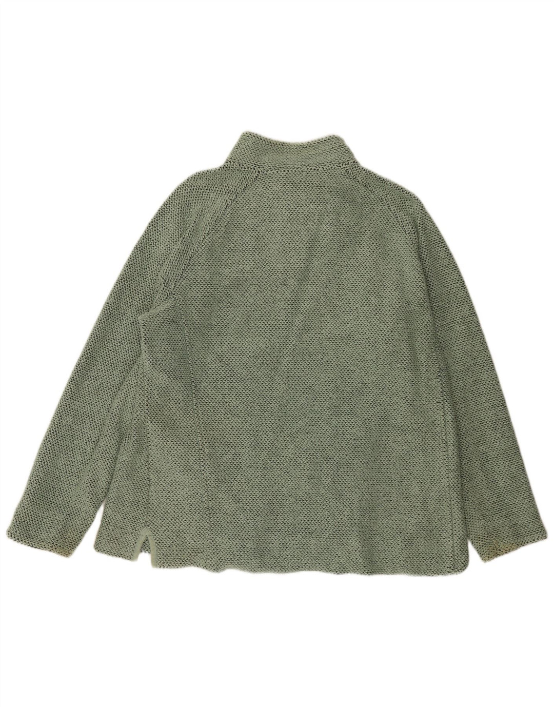 Γυναικεία αθλητική φόρμα WEIRD FISH Top Jacket UK 20 2XL Πράσινο βαμβακερό