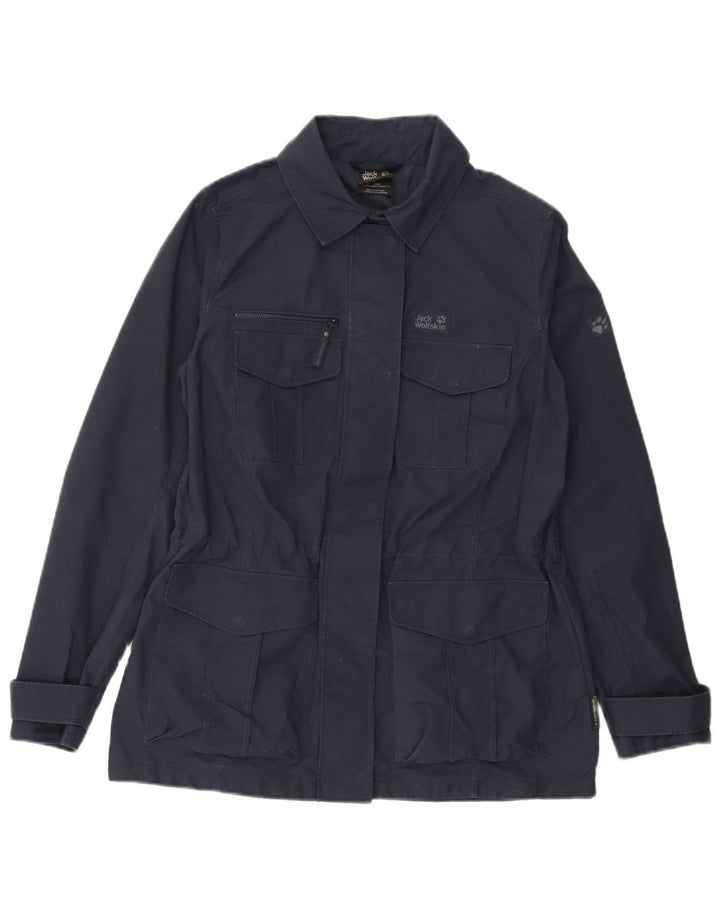 Jack Wolfskin Γυναικείο Utility Jacket UK 12 Medium Navy Blue Polyester