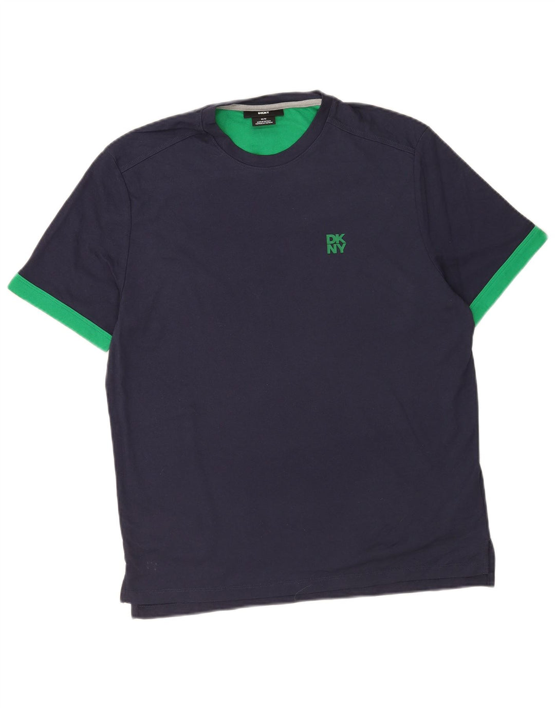 Ανδρικό T-Shirt Dkny Top από μεσαίο μπλε ναυτικό βαμβακερό