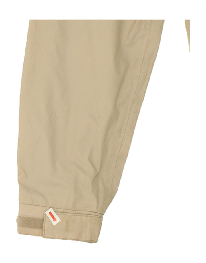 MOUNTAIN WAREHOUSE Womens Hooded Rain Jacket US 12 Large Beige Polyester Vintage Mountain Warehouse and Second-Hand Mountain Warehouse from Messina Hembry 