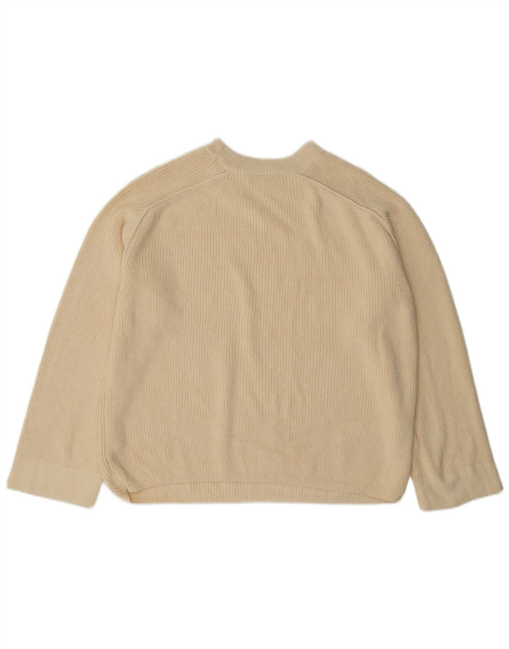 Γυναικείο πουλόβερ Tommy Hilfiger Crew Neck Jumper UK 14 Medium Off White