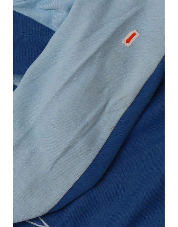 Ανδρική φόρμα φόρμας Reebok με γραφικό φόρεμα Top Jacket μεγάλο μπλε χρώμα, βαμβακερό