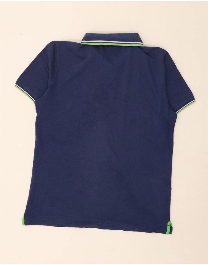 Champion Mens Herritage Fit Polo πουκάμισο μεσαίο μπλε