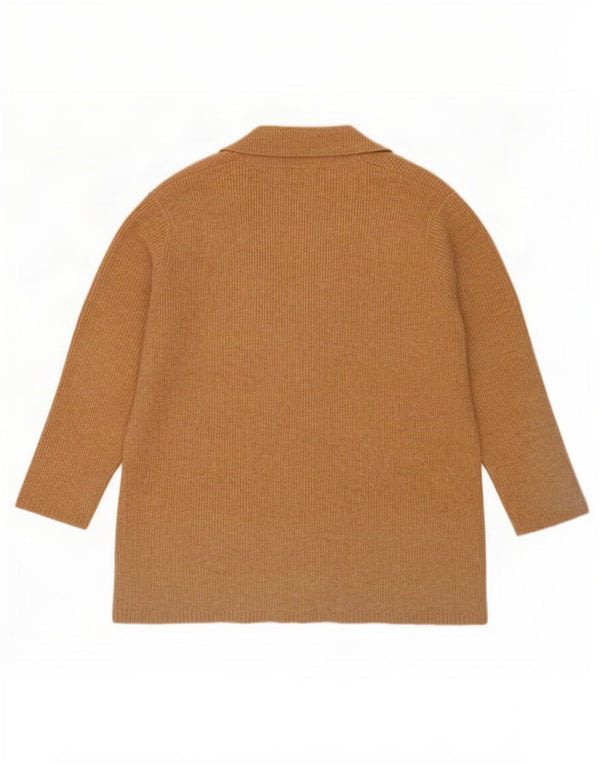 Marks & Spencer Γυναικείο πουλόβερ Longline Cardigan UK 18 XL Beige